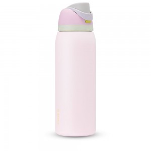 FreeSip Owala FreeSip Material Stainless Steel Size 40 oz Water Bottle Candy Coated | 5780-LRMUG