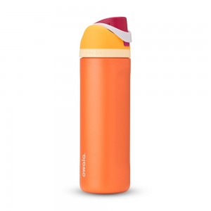 FreeSip Owala FreeSip Material Stainless Steel Size 24 oz Water Bottle Naranjas | 5823-ITPYW