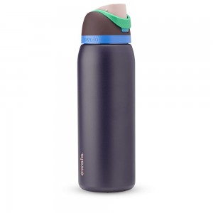 FreeSip Owala FreeSip Material Stainless Steel Size 40 oz Water Bottle Night Safari | 8123-DSEUY