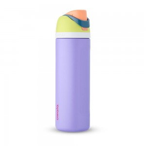 FreeSip Owala FreeSip Material Stainless Steel Size 24 oz Water Bottle Retro Boardwalk | 9241-SVQIG
