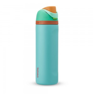 FreeSip Owala FreeSip Material Stainless Steel Size 24 oz Water Bottle Palm Springs | 2736-PLBAZ