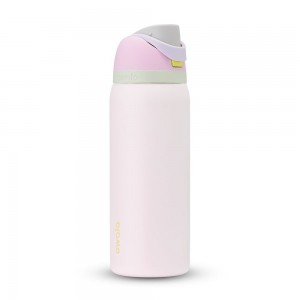 FreeSip Owala FreeSip Material Stainless Steel Size 32 oz Water Bottle Candy Coated | 4583-PIZNC