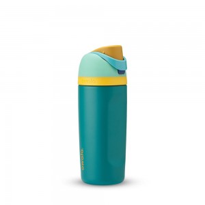 Kids Products Owala FreeSip Ages 3+ Material Stainless Steel - 16 oz Water Bottle Splishy Splashy | 9624-ANBLJ