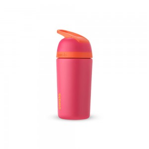 Kids Products Owala Stainless Steel Flip Size 14oz Rosas | 5241-GIOYU