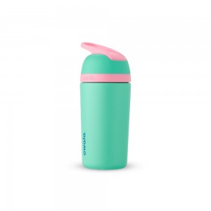 Kids Products Owala Stainless Steel Flip Size 14oz Turquesa Rosas | 8532-PZXLY
