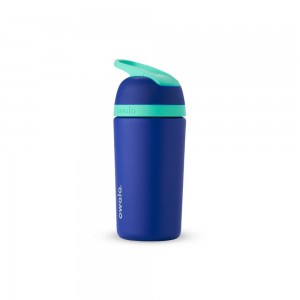 Kids Products Owala Stainless Steel Flip Size 14oz Azules Turquesa | 9017-PBDAO