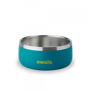 Pet Bowl Owala Pet Bowl Size 3 cups Turquesa | 9725-XHJKM