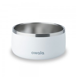 Pet Bowl Owala Pet Bowl Size 6 cups Shy Marshmallow | 2914-NQLJO
