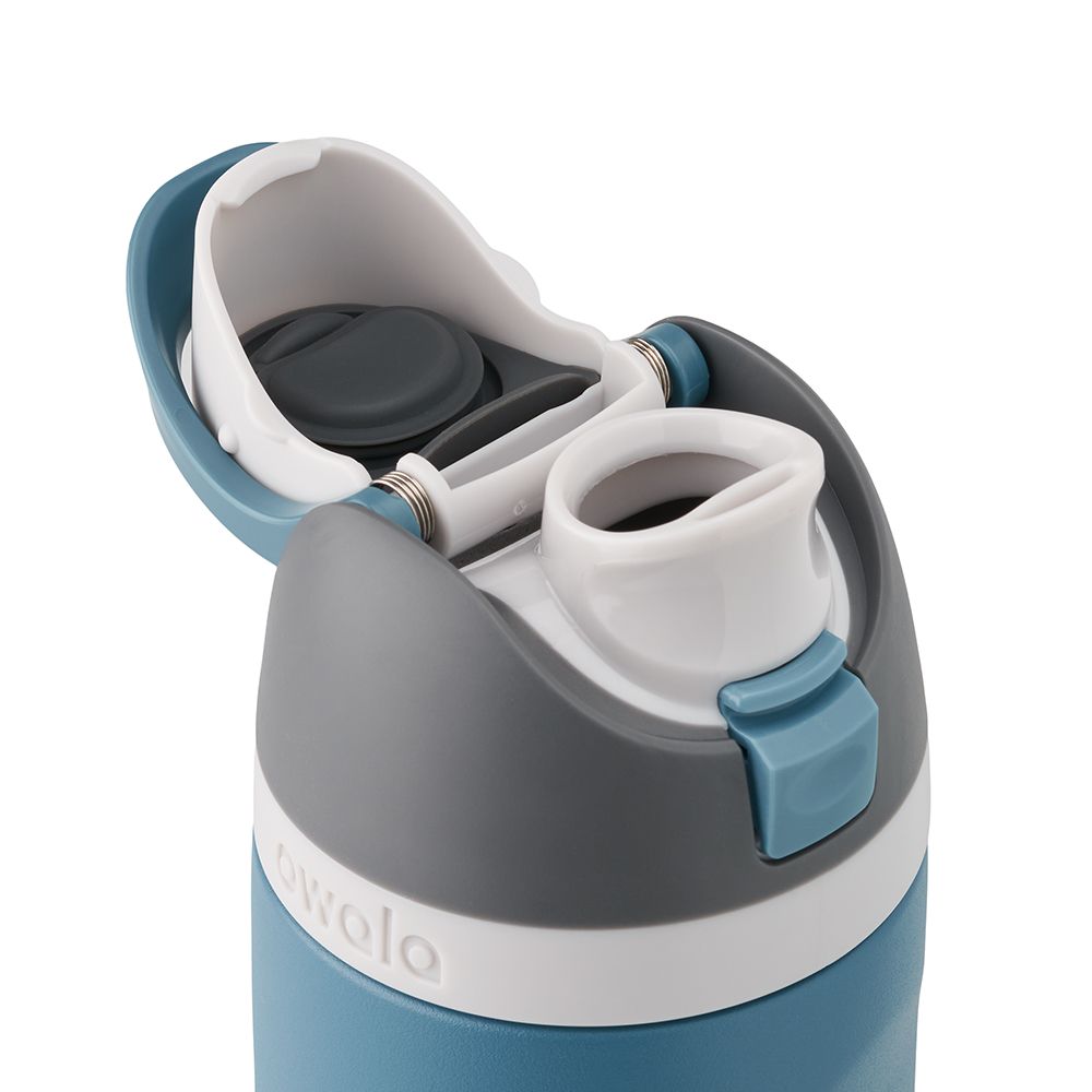 FreeSip Owala FreeSip Material Stainless Steel Size 24 oz Water Bottle Azules | 5172-LKZJR