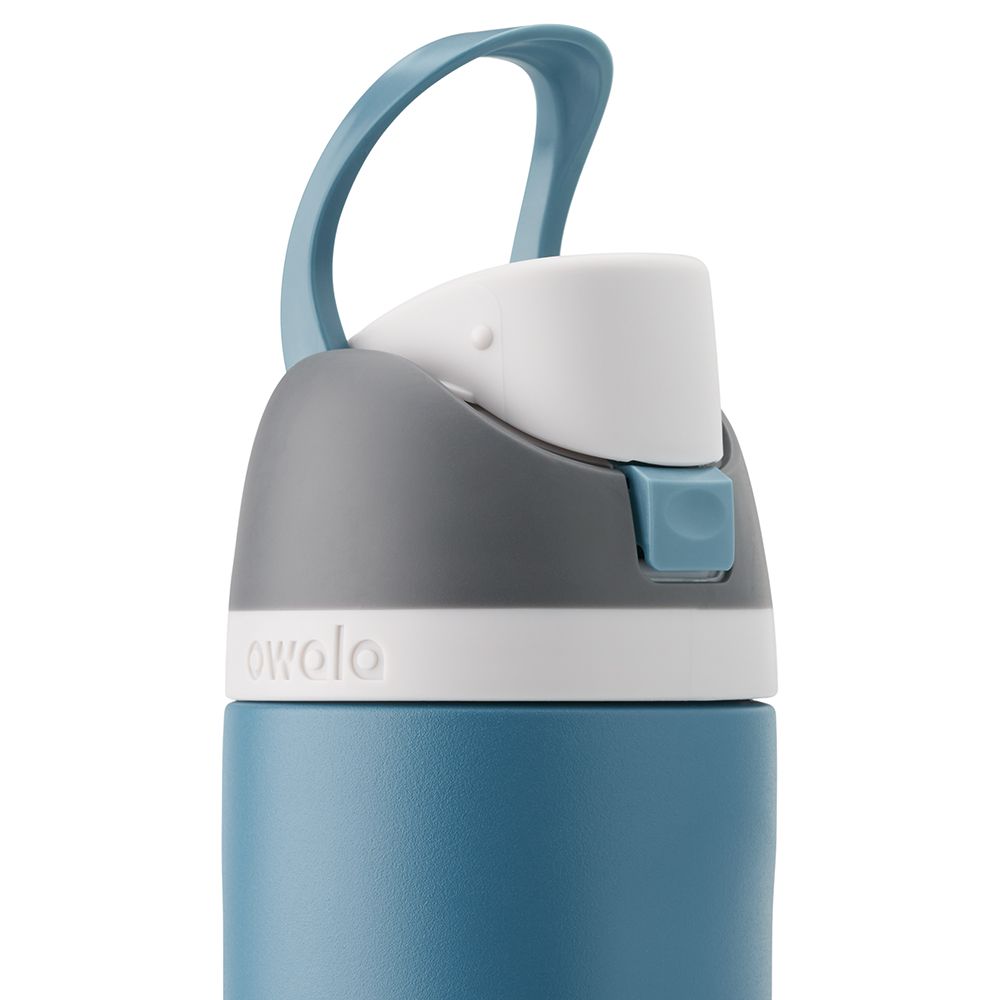 FreeSip Owala FreeSip Material Stainless Steel Size 24 oz Water Bottle Azules | 5172-LKZJR