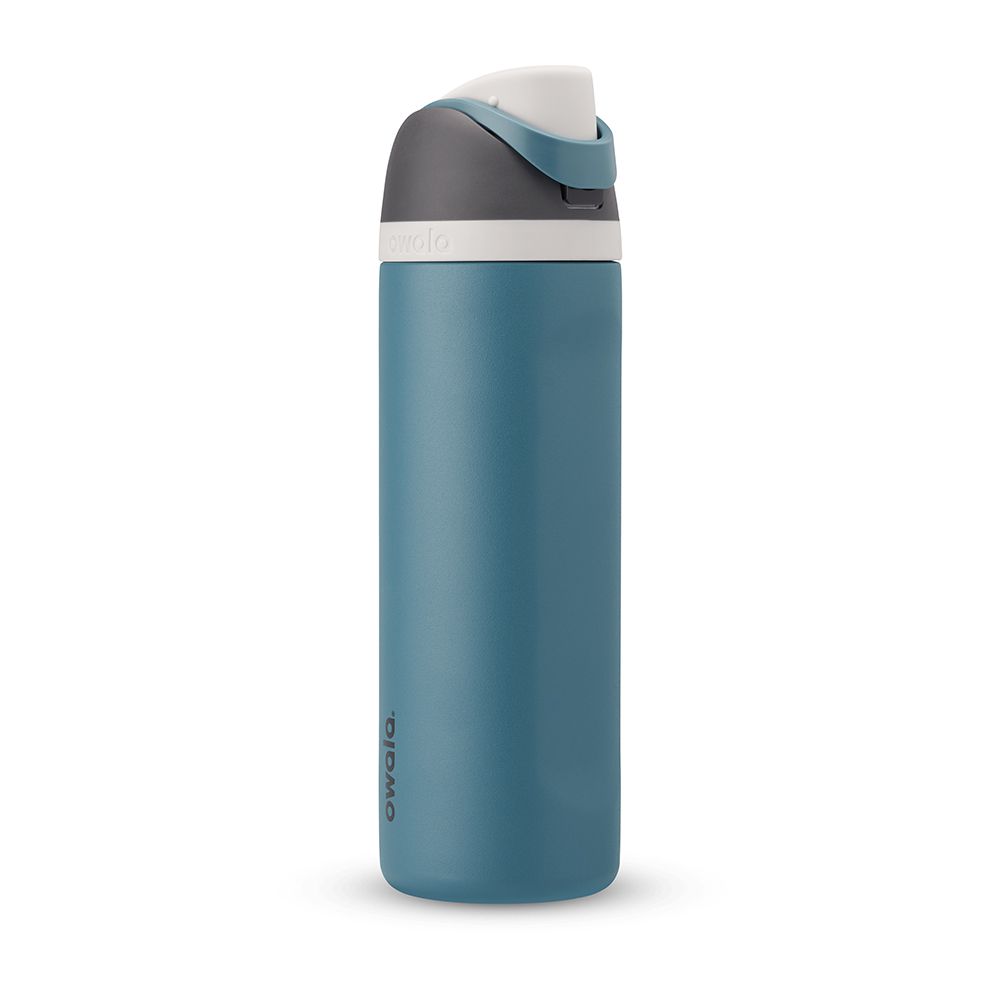 FreeSip Owala FreeSip Material Stainless Steel Size 24 oz Water Bottle Azules | 5172-LKZJR