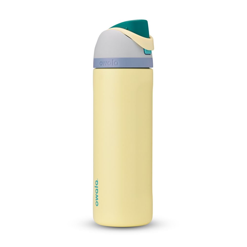 FreeSip Owala FreeSip Material Stainless Steel Size 24 oz Water Bottle Sunny Daze | 5197-XCKGQ