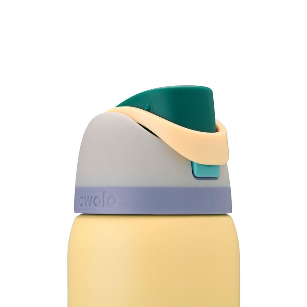 FreeSip Owala FreeSip Material Stainless Steel Size 32 oz Water Bottle Sunny Daze | 5281-WSEPJ