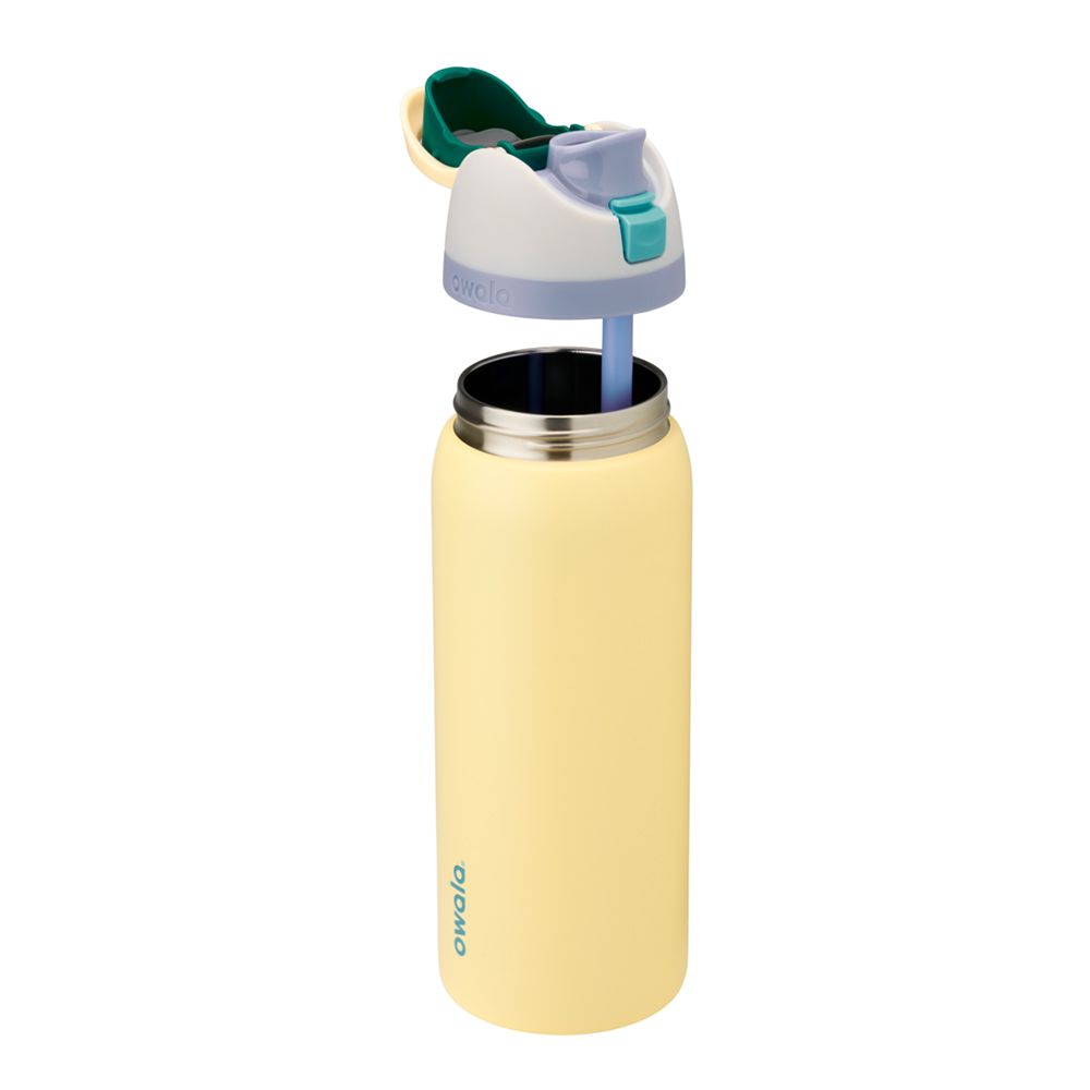 FreeSip Owala FreeSip Material Stainless Steel Size 32 oz Water Bottle Sunny Daze | 5281-WSEPJ