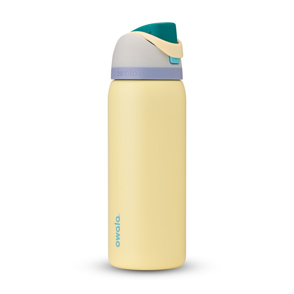 FreeSip Owala FreeSip Material Stainless Steel Size 32 oz Water Bottle Sunny Daze | 5281-WSEPJ