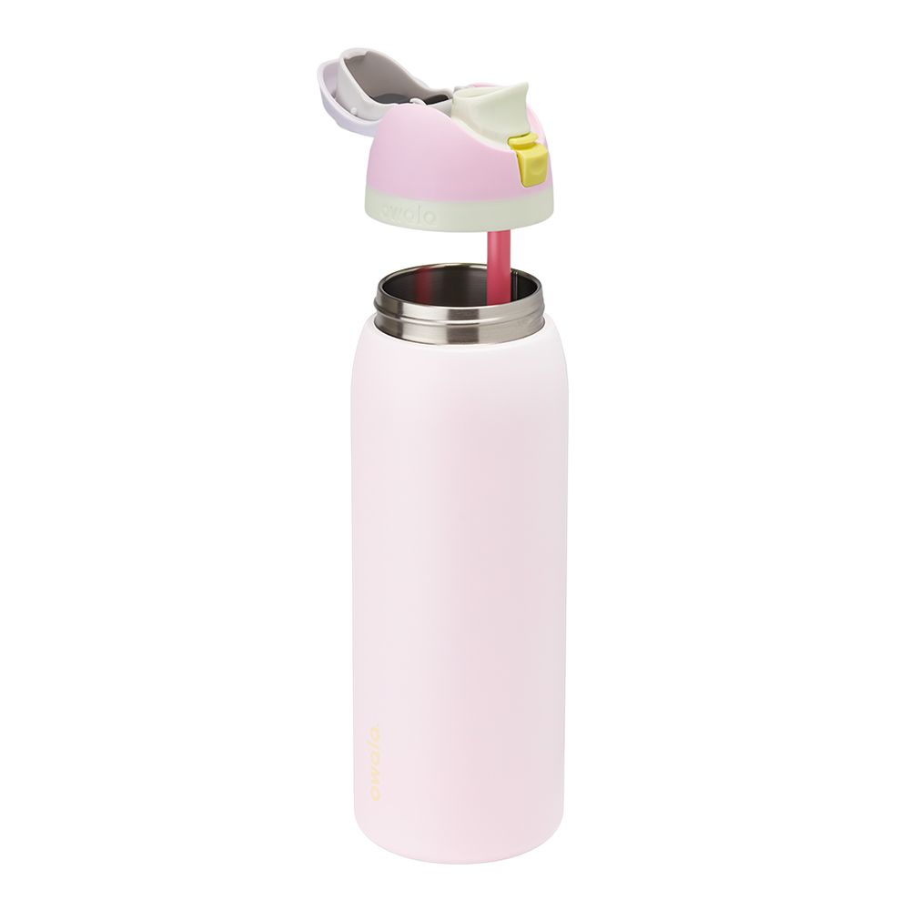 FreeSip Owala FreeSip Material Stainless Steel Size 40 oz Water Bottle Candy Coated | 5780-LRMUG