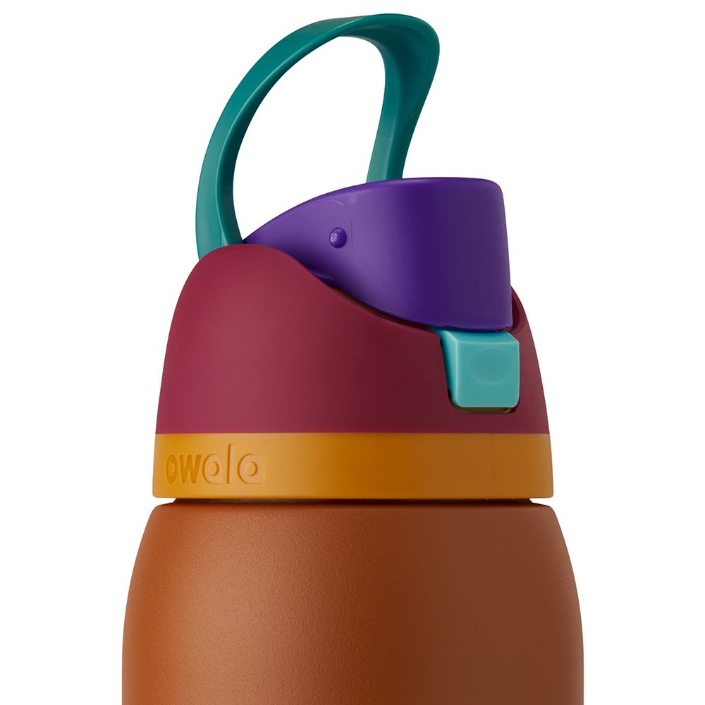 FreeSip Owala FreeSip Material Stainless Steel Size 40 oz Water Bottle Gemstone Chic | 6059-CUSWA