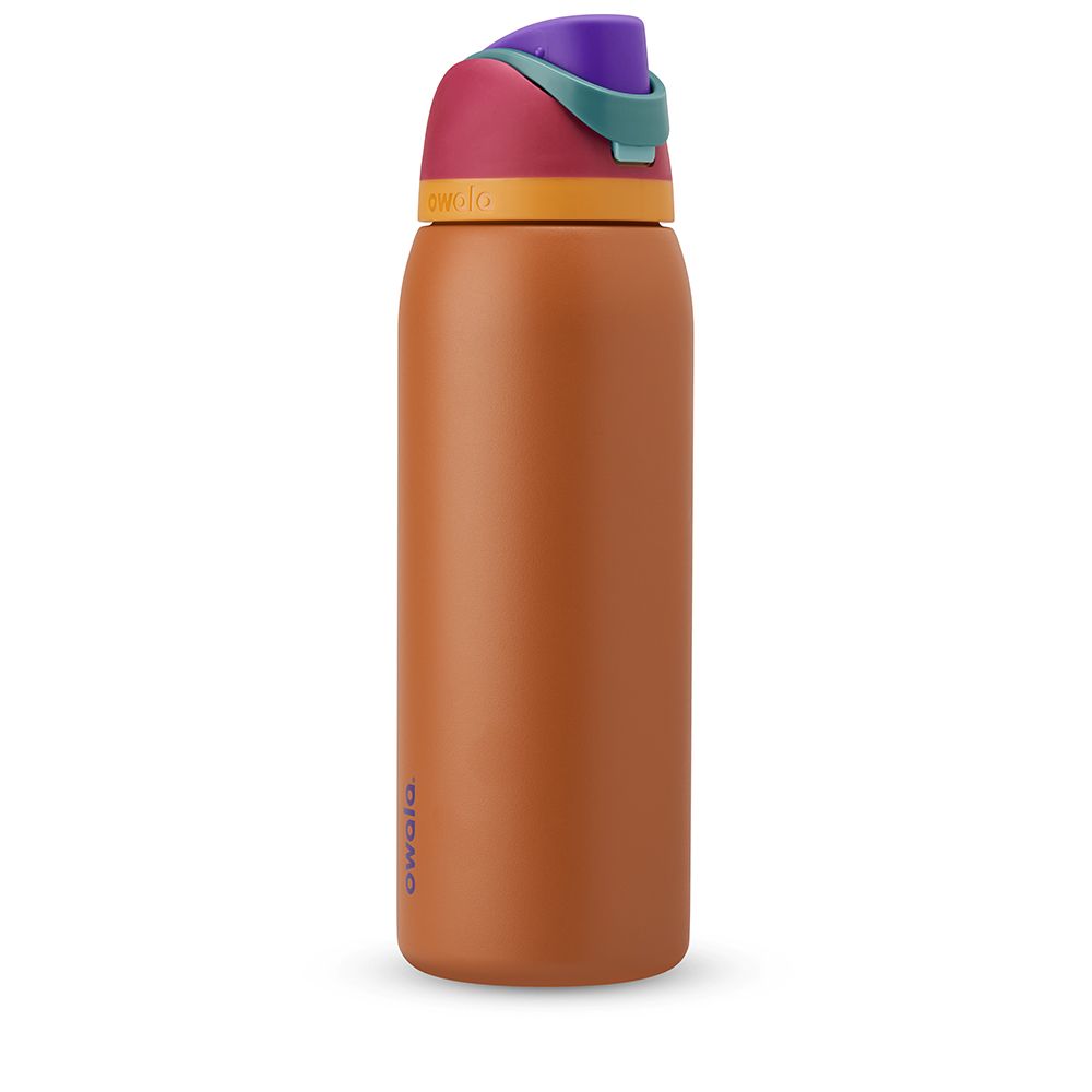 FreeSip Owala FreeSip Material Stainless Steel Size 40 oz Water Bottle Gemstone Chic | 6059-CUSWA