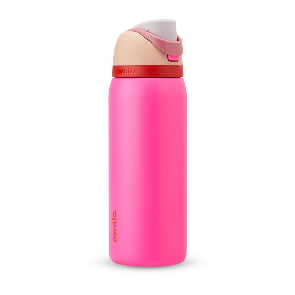 FreeSip Owala FreeSip Material Stainless Steel Size 32 oz Water Bottle Can You See Me | 6302-RKZPG
