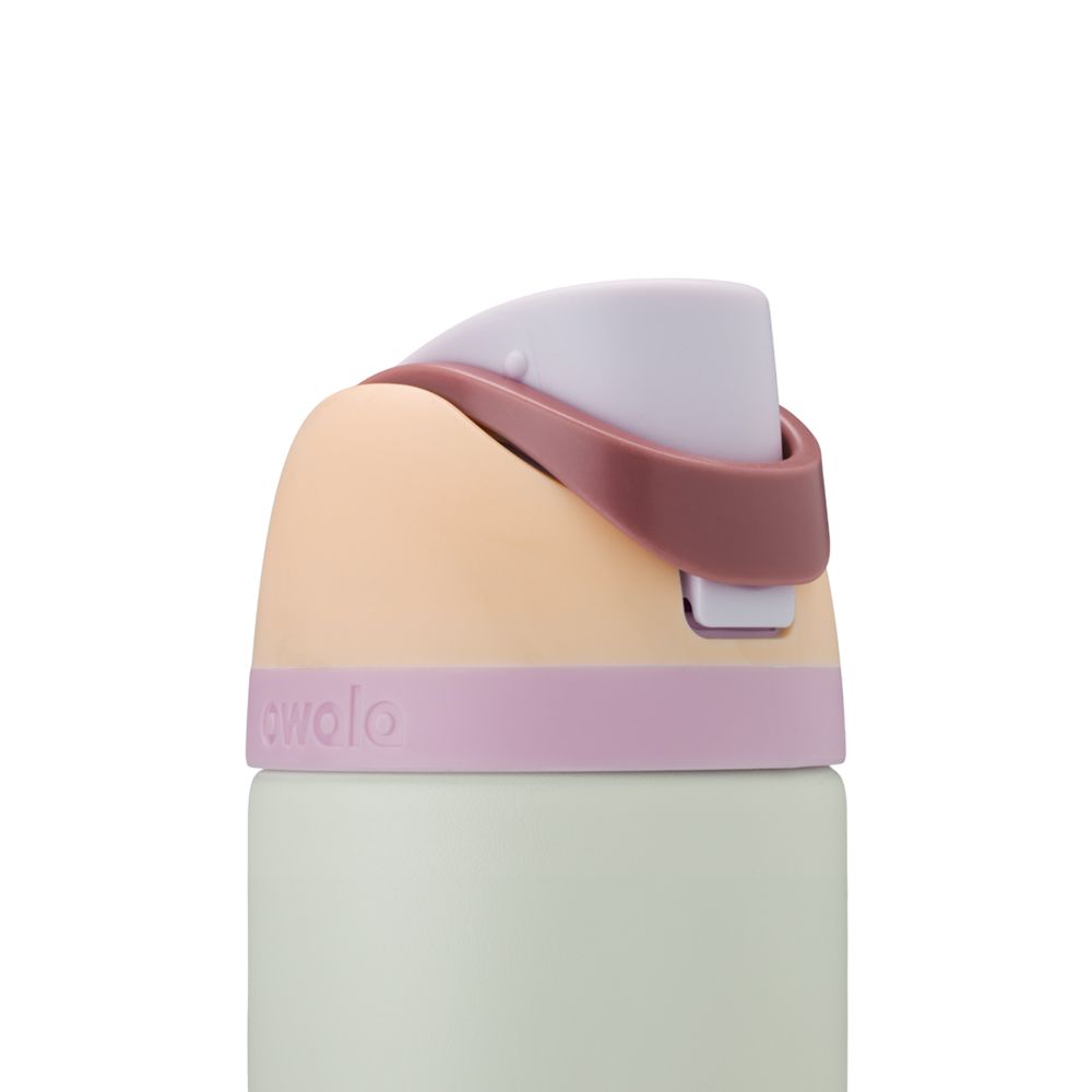 FreeSip Owala FreeSip Material Stainless Steel Size 24 oz Water Bottle Blancos | 7048-RPQVH