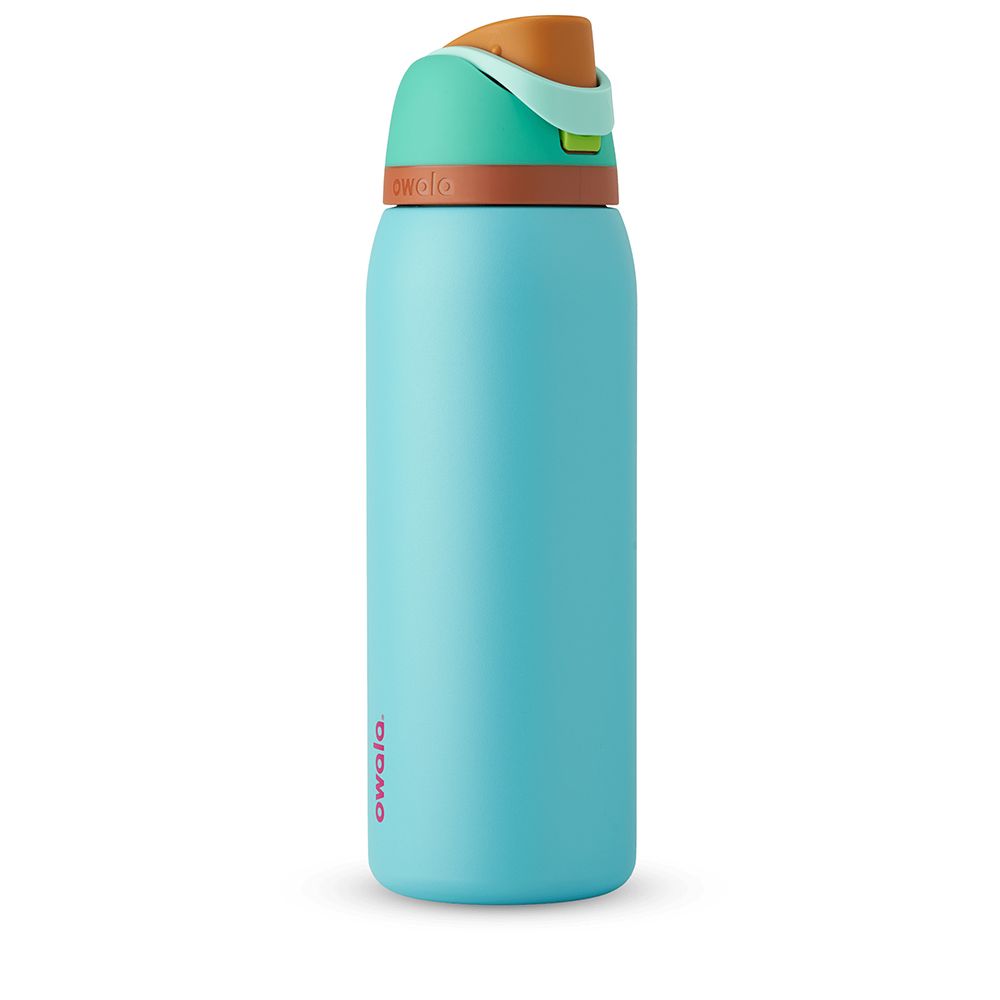 FreeSip Owala FreeSip Material Stainless Steel Size 40 oz Water Bottle Palm Springs | 7165-BWXYJ