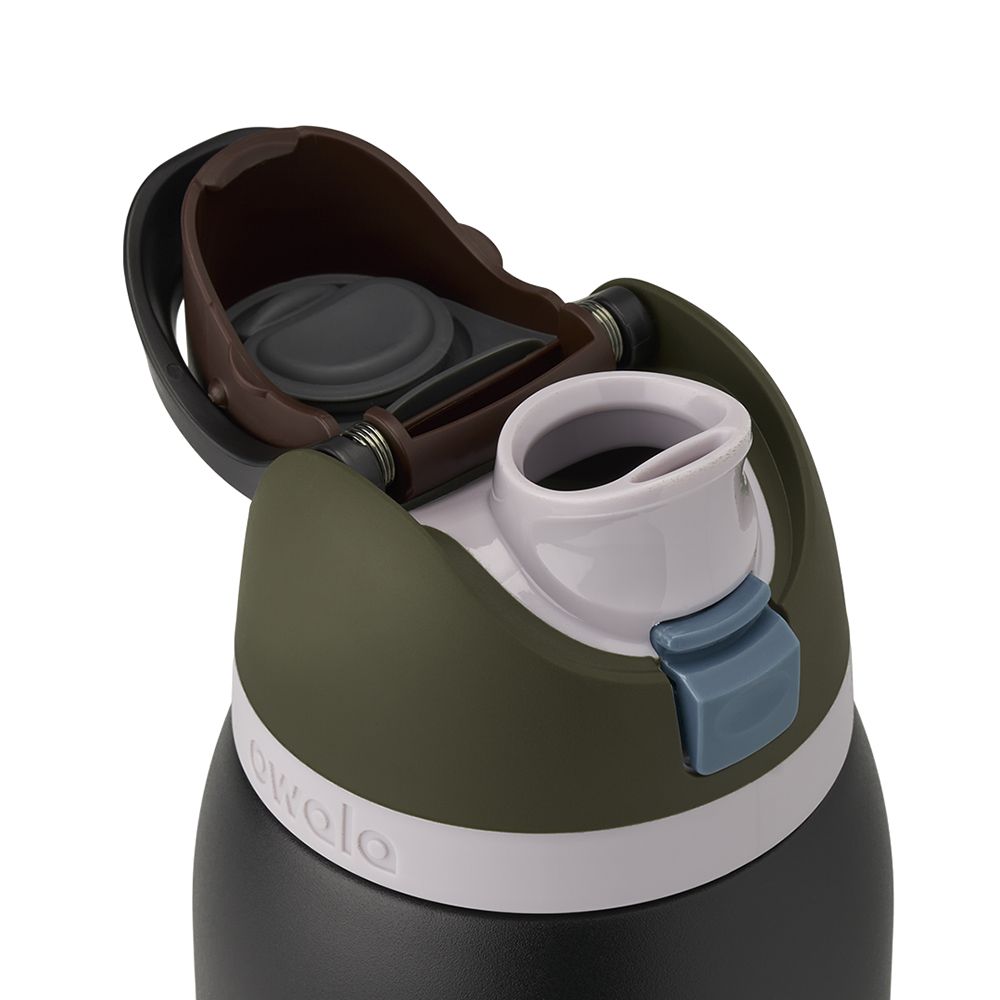 FreeSip Owala FreeSip Material Stainless Steel Size 40 oz Water Bottle Canyon Falcon | 7239-NRMIK