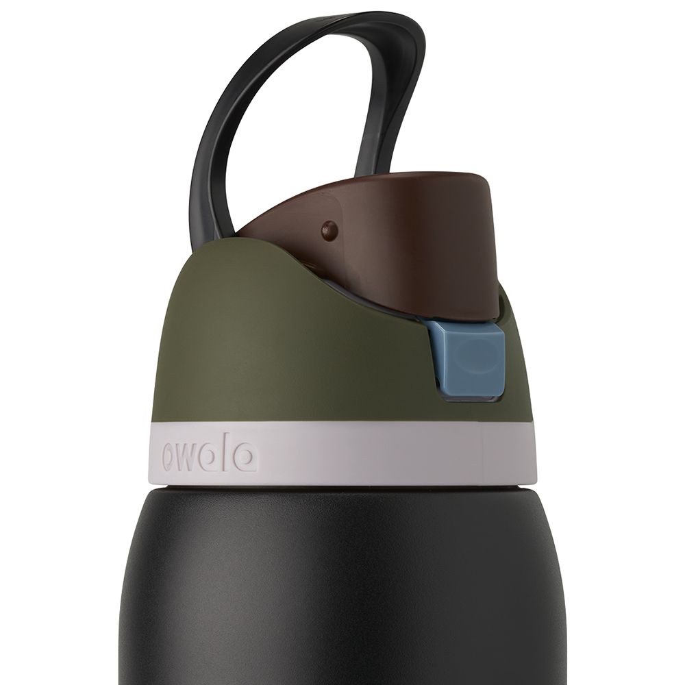 FreeSip Owala FreeSip Material Stainless Steel Size 40 oz Water Bottle Canyon Falcon | 7239-NRMIK