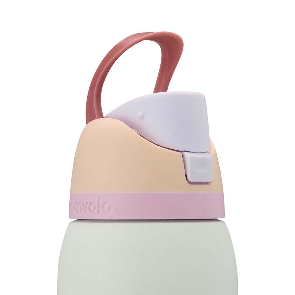 FreeSip Owala FreeSip Material Stainless Steel Size 40 oz Water Bottle Blancos | 8794-HMXIA