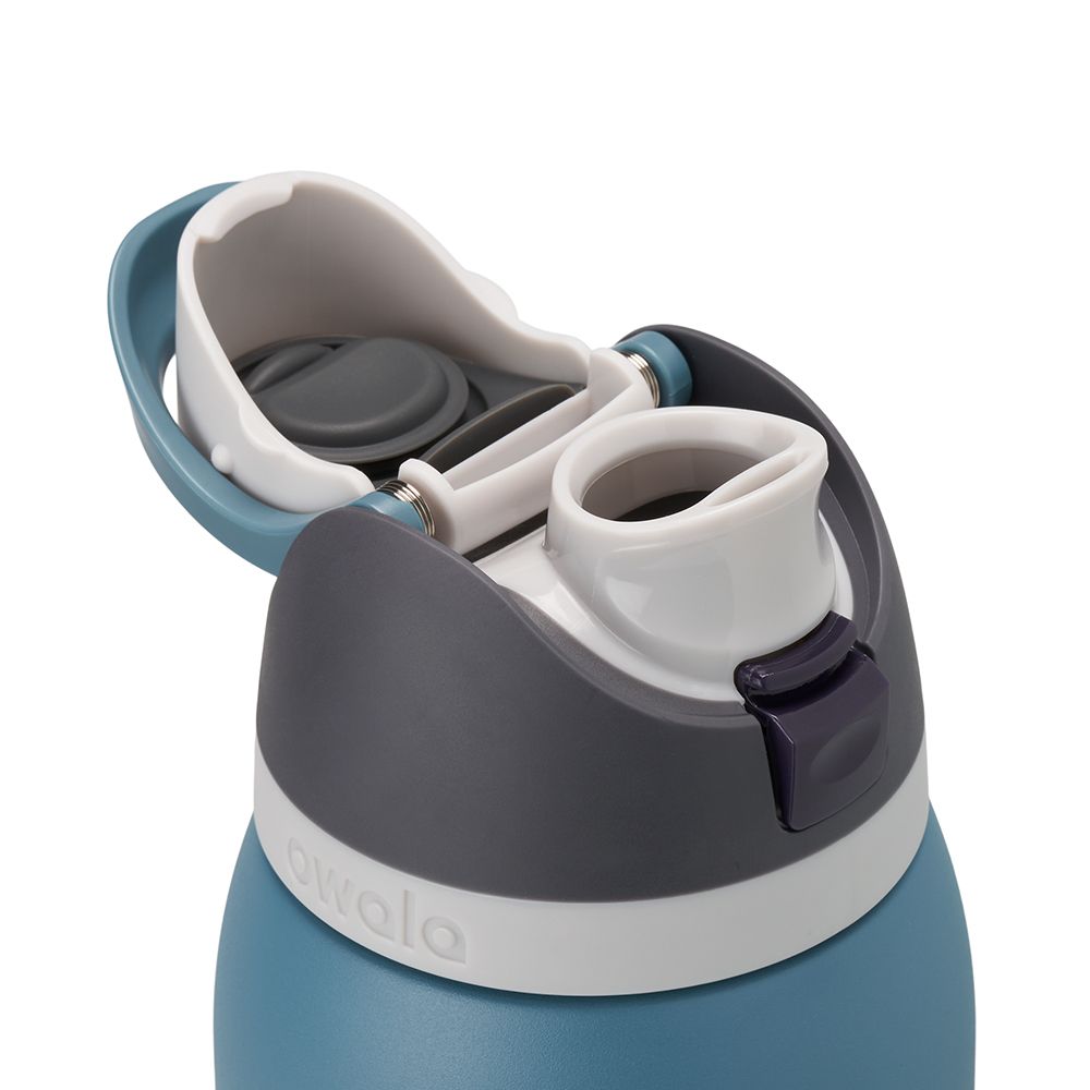 FreeSip Owala FreeSip Material Stainless Steel Size 40 oz Water Bottle Azules | 9302-CBFUS