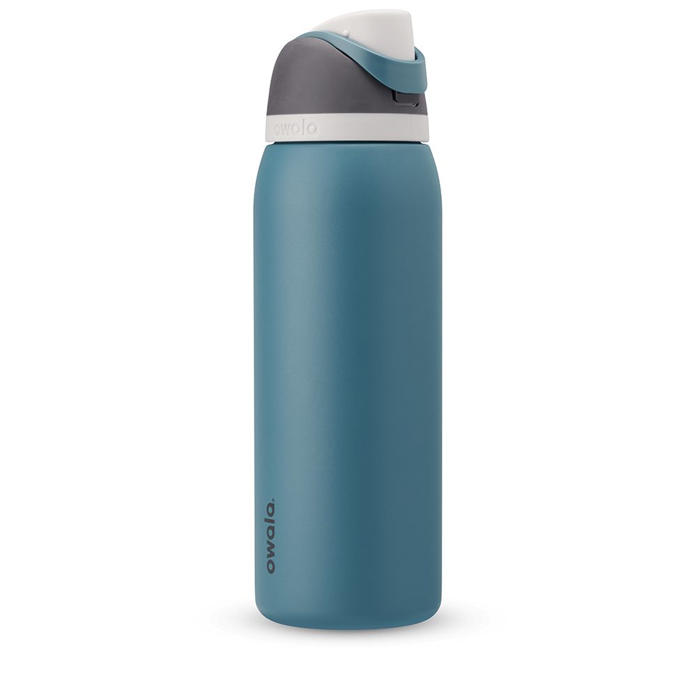 FreeSip Owala FreeSip Material Stainless Steel Size 40 oz Water Bottle Azules | 9302-CBFUS