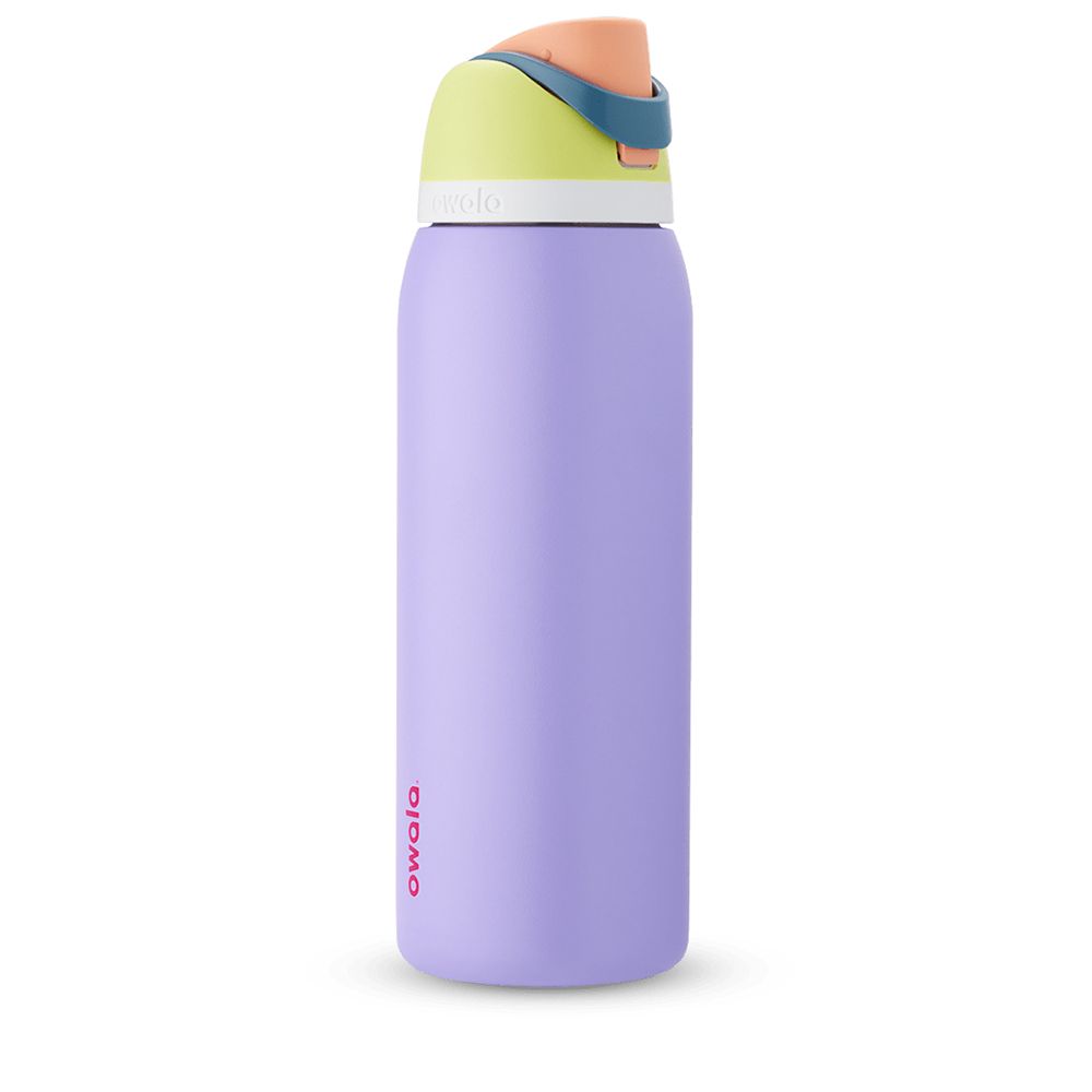 FreeSip Owala FreeSip Material Stainless Steel Size 40 oz Water Bottle Retro Boardwalk | 9352-OFWXH