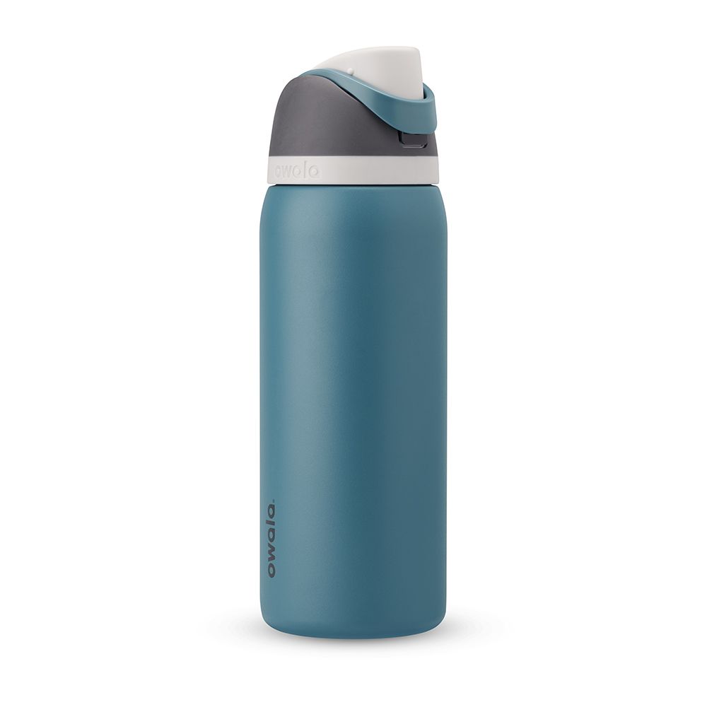 FreeSip Owala FreeSip Material Stainless Steel Size 32 oz Water Bottle Azules | 1648-ABTEZ