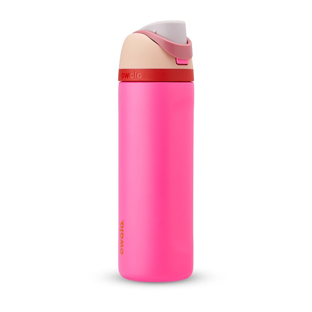 FreeSip Owala FreeSip Material Stainless Steel Size 24 oz Water Bottle Can You See Me | 2716-VWGLC