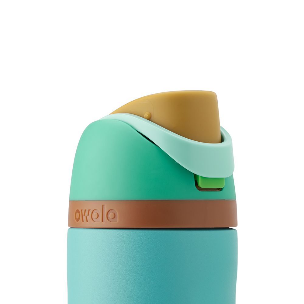 FreeSip Owala FreeSip Material Stainless Steel Size 24 oz Water Bottle Palm Springs | 2736-PLBAZ
