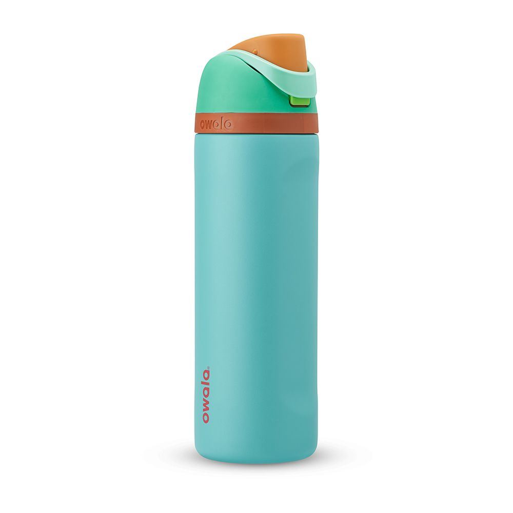 FreeSip Owala FreeSip Material Stainless Steel Size 24 oz Water Bottle Palm Springs | 2736-PLBAZ