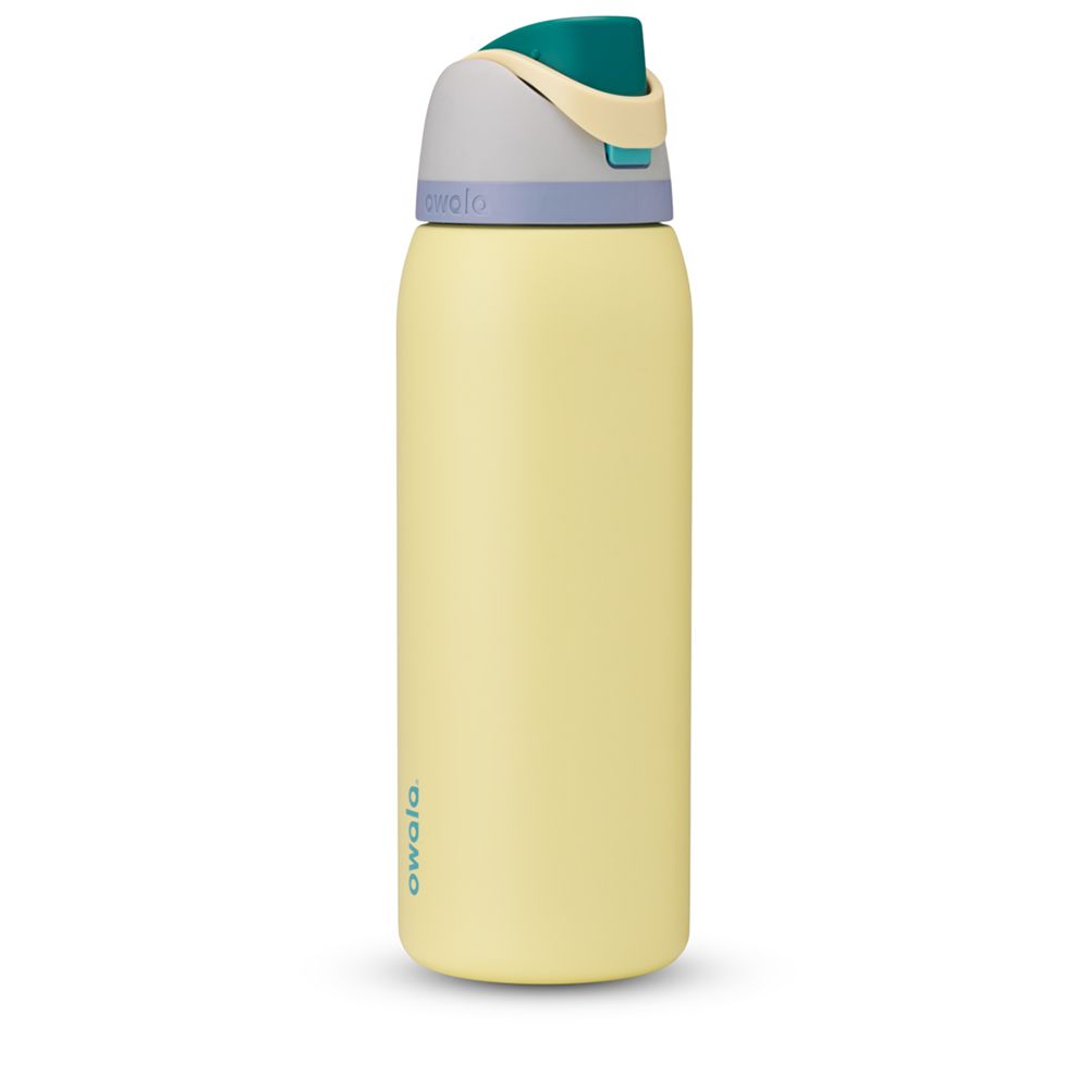 FreeSip Owala FreeSip Material Stainless Steel Size 40 oz Water Bottle Sunny Daze | 3254-KZRPC