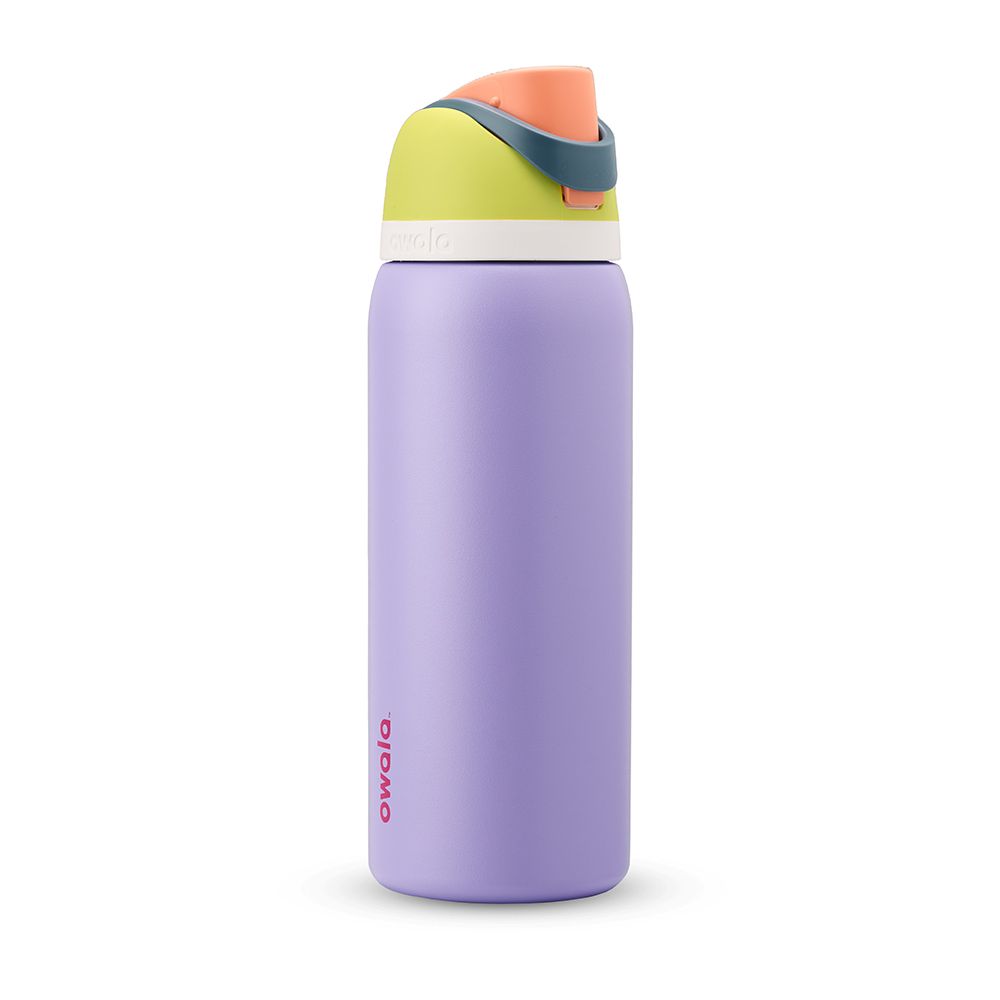 FreeSip Owala FreeSip Material Stainless Steel Size 32 oz Water Bottle Retro Boardwalk | 3675-CLGHN