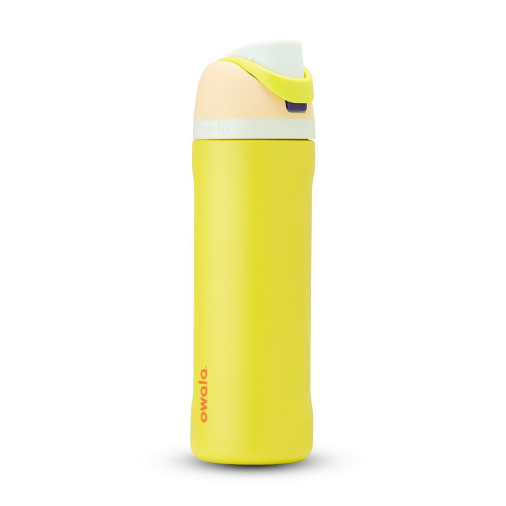 FreeSip Owala FreeSip Material Stainless Steel Size 24 oz Water Bottle Azules | 4031-MFBRC