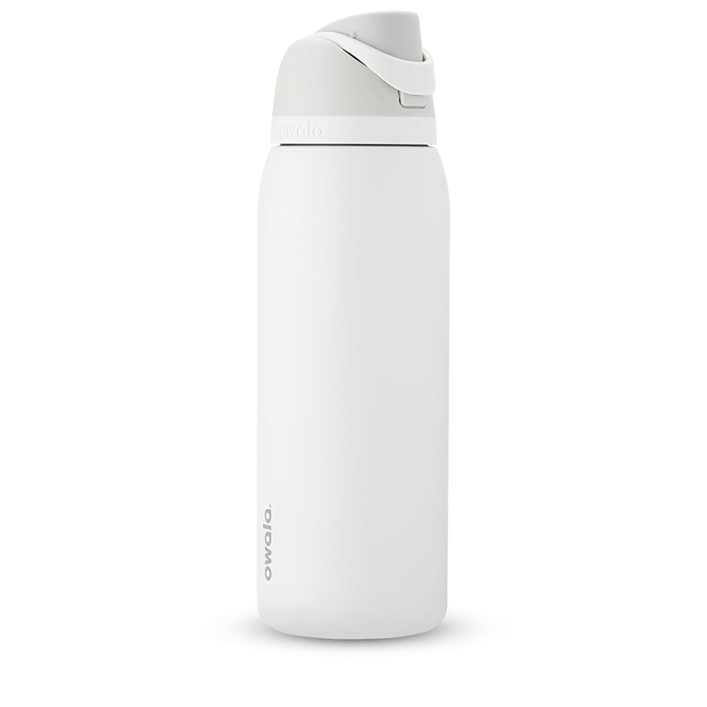 FreeSip Owala FreeSip Material Stainless Steel Size 40 oz Water Bottle Shy Marshmallow | 4792-IQUOH