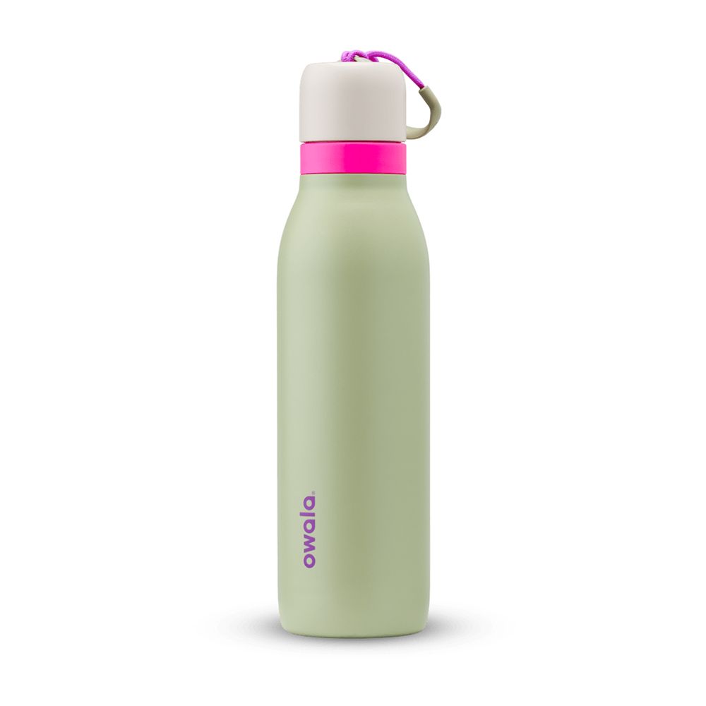 FreeSip Twist Owala FreeSip Twist 18 oz Water Bottle Verde Oliva | 3872-DMXCF