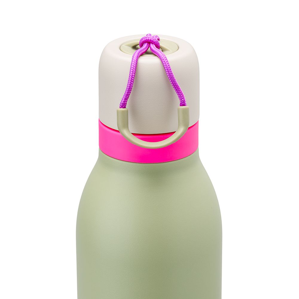 FreeSip Twist Owala FreeSip Twist 24 oz Water Bottle Verde Oliva | 0538-RLSDQ