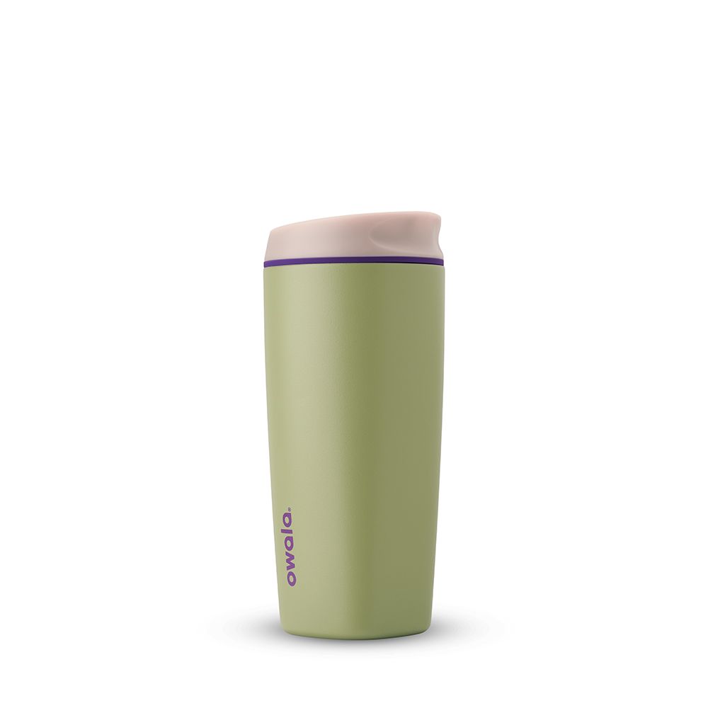SmoothSip Owala SmoothSip Style Stainless Steel Size 20 oz Coffee Tumbler Verdes | 4783-AUOLD