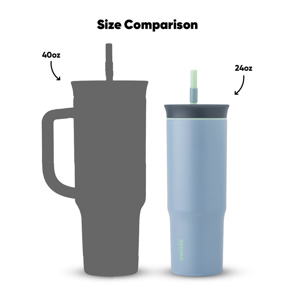 Tumbler Owala 24oz Tumbler - Material Stainless Steel Lost Valley | 0123-QXNHJ