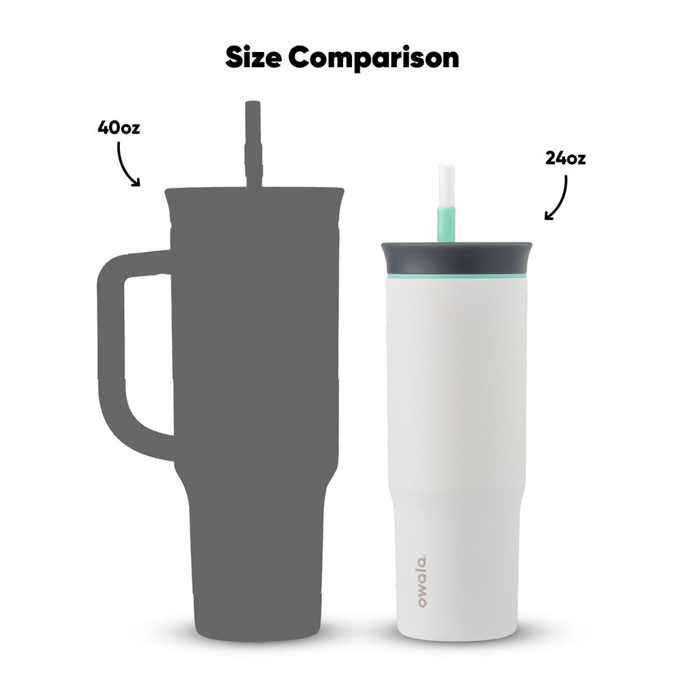 Tumbler Owala 24oz Tumbler - Material Stainless Steel Cloudscape | 3620-TRBUZ
